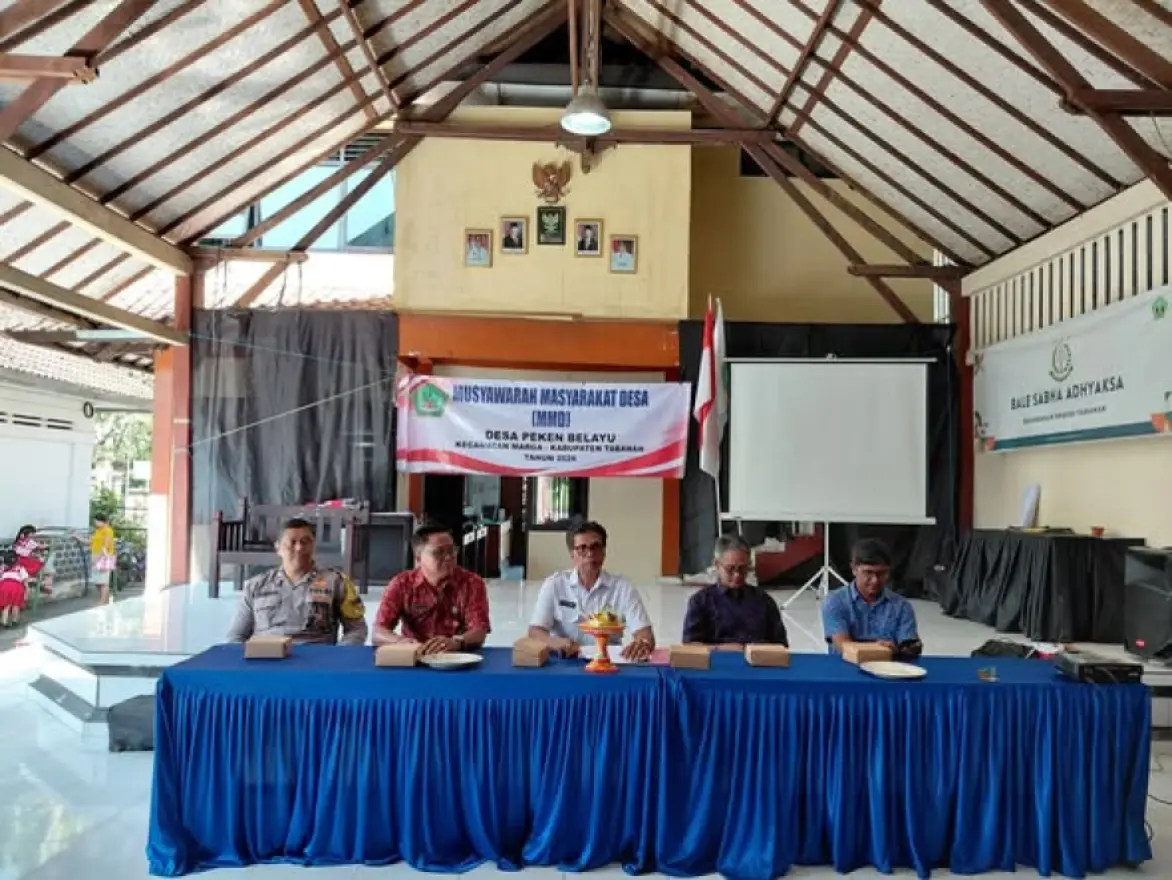 PELAKSANAAN MUSYAWARAH MASYARAKAT DESA (MMD) DESA PEKEN BELAYU TAHUN 2026