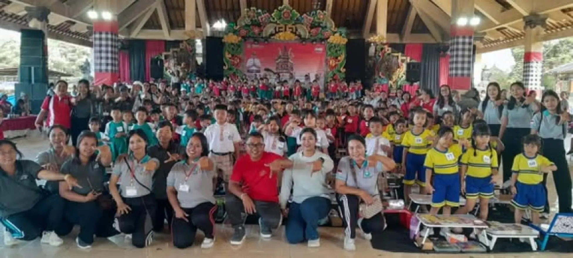 PARTISIPASI TK WIDYA MANGGALA DESA PEKEN BELAYU DALAM MARGA FEST II