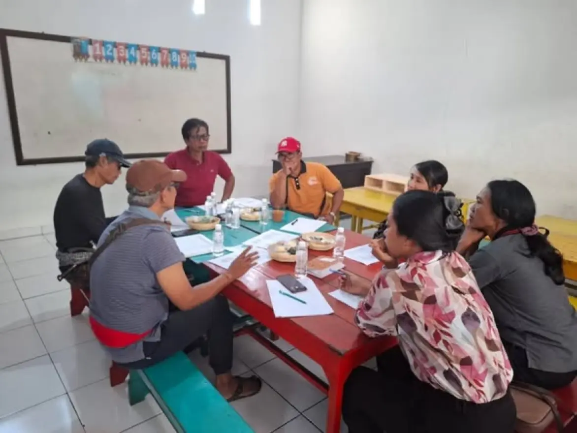 RAPAT LAPORAN PERTANGGUNGJAWABAN TK WIDYA MANGGALA DESA PEKEN BELAYU